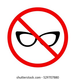 stop sign. no glasses
