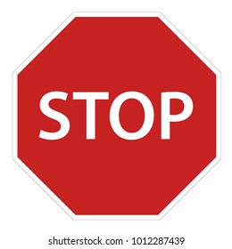 
Stop Sign Red