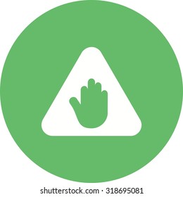 Stop, sign, road icon vector image. Can also be used for traffic signs. Suitable for web apps, mobile apps and print media.