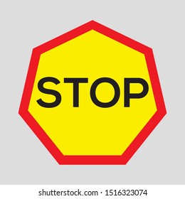 Stop sign, set. Vector illustration - eps 10 Vector