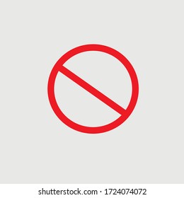 Stop sign symbol vector illustration