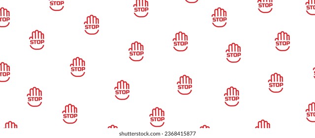 stop sign texture on white background