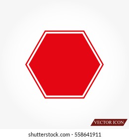 Stop sign. Traffic stop sign