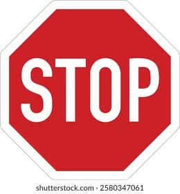 Stop sign, a traffic control sign instructing drivers to come to a complete stop and yield the right of way before proceeding, typically found at intersections for safety.