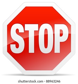 Stop Sign Vector