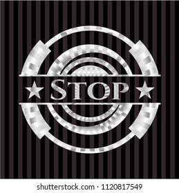 Stop silver badge
