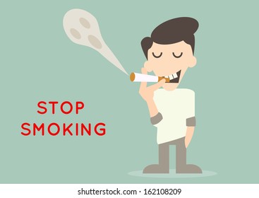 Stop Smoking Stock Vector (Royalty Free) 162108209 | Shutterstock