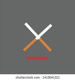 Stop smoking day in the world, No smoking sign picture or logo