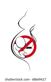 Stop smoking pregnant. For a healthy future.
