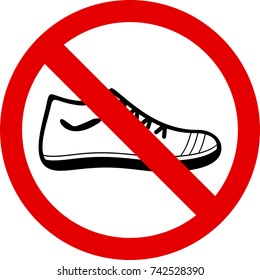 Stop in sneakers