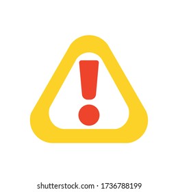 stop the spread concept, warning sign icon. flat style, vector illustration.