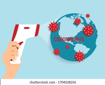 Stop the spread of the coronavirus. Coronavirus (COVID-19), Coronaviruses (CoV), A novel coronavirus (COVID-19). Vector illustration.  