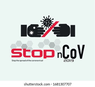 Stop the spread of the coronavirus! Infographics, image illustration COV 2019