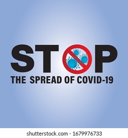 Stop the spread of COVID-19 Coronavirus