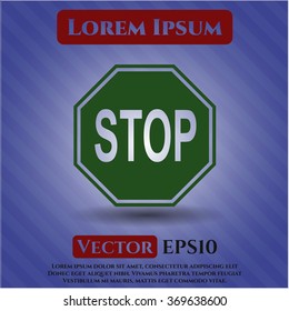 Stop symbol