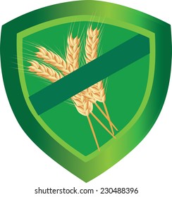 stop symbol to grass, and wheat,
