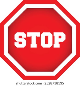 Stop Symbol Vector Images High Quality Sign Icon Warning Danger Prohibiting Emblems Bar Signs Poles Outdoor Safety Street