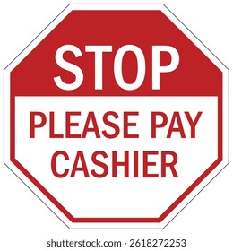 Stop traffic sign for vehicle entrance