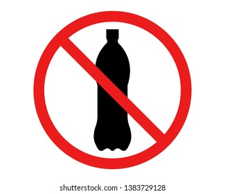 Stop Use Plastic Logo Vector Eco Stock Vector (Royalty Free) 1383729128 ...