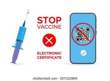 Stop Vaccination, Disagree Against Restrictions, Establishment Of Identification Code