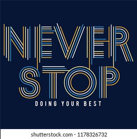 Stop Vector Graphic