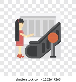 Stop vector icon isolated on transparent background, Stop logo concept