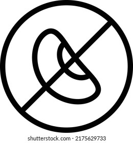 Stop Vector illustration on a transparent background.Premium quality symmbols.Stroke vector icon for concept and graphic design.