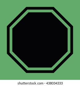 Stop vector sign