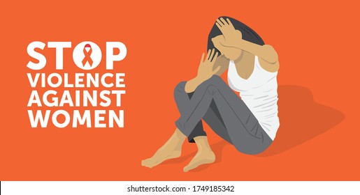Stop Violence Against Women Banner