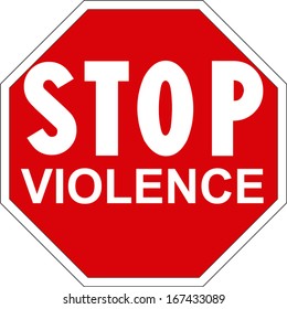 Stop the Violence - Signage against violence