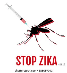 Stop Virus Vector Art, Stock Vector