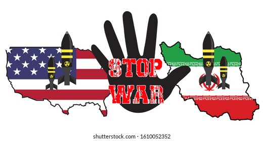Stop the war between the United States and Iran.