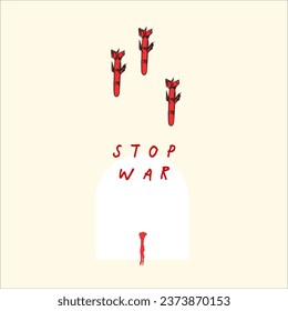 STOP WAR, Concept Design Art.