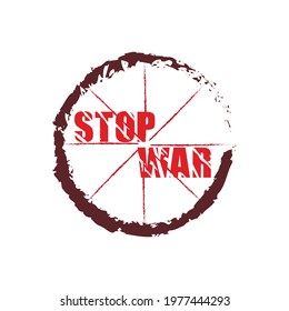 STOP WAR HIGH RESOLUTION ROYALTY FREE VECTOR IMAGE 