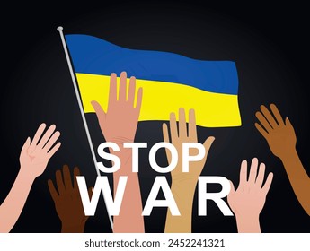 Stop war icon. vector illustration