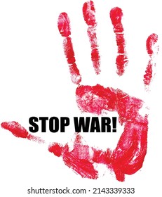Detener la guerra con la impresión a mano