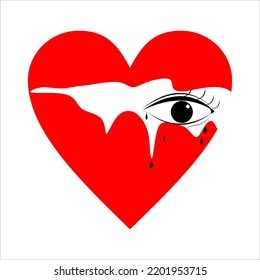 Stop war, line icon vector design and illustration with editable stroke