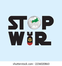 Detengan la guerra y hagan la paz en el mundo para la próxima generación