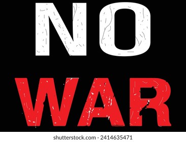 Stop war poster-stop war sign-Stop war. Sign. Text poster against aggression, bloodshed, for world peace. Stock Vector-