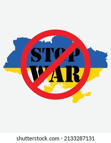 Stop war, Stand with Ukraine Stop war, support T-shirt design