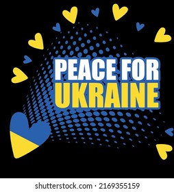 Stoppt den Krieg in der Ukraine! Vektorzeichen