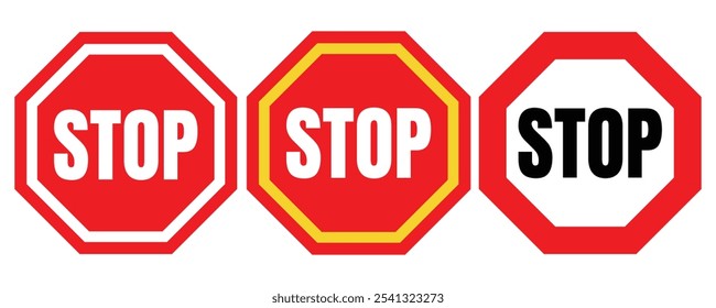 Ícone de vetor de quadro de avisos de parada.