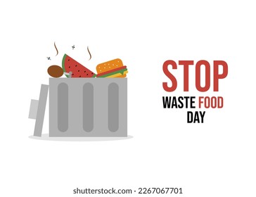 Stop waste food day campaign