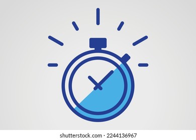 Stop Watch count down clock vector 