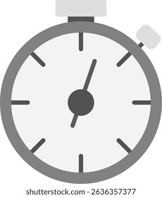 Stop Watch Icon Symbol Art Sign