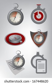 Stop Watch Icons