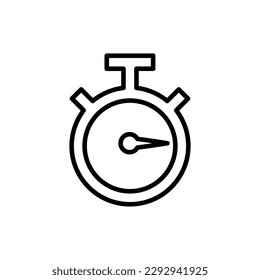 stop watch sign, Stopwatch icon vector illustration..eps