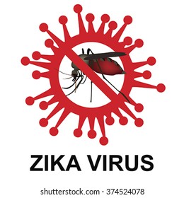 Stop zika virus, vector