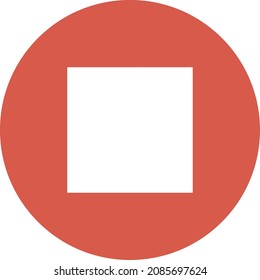 estilo del logotipo de la ilustración del vector del icono stop-1