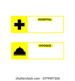 stopover location notification. illustration vector